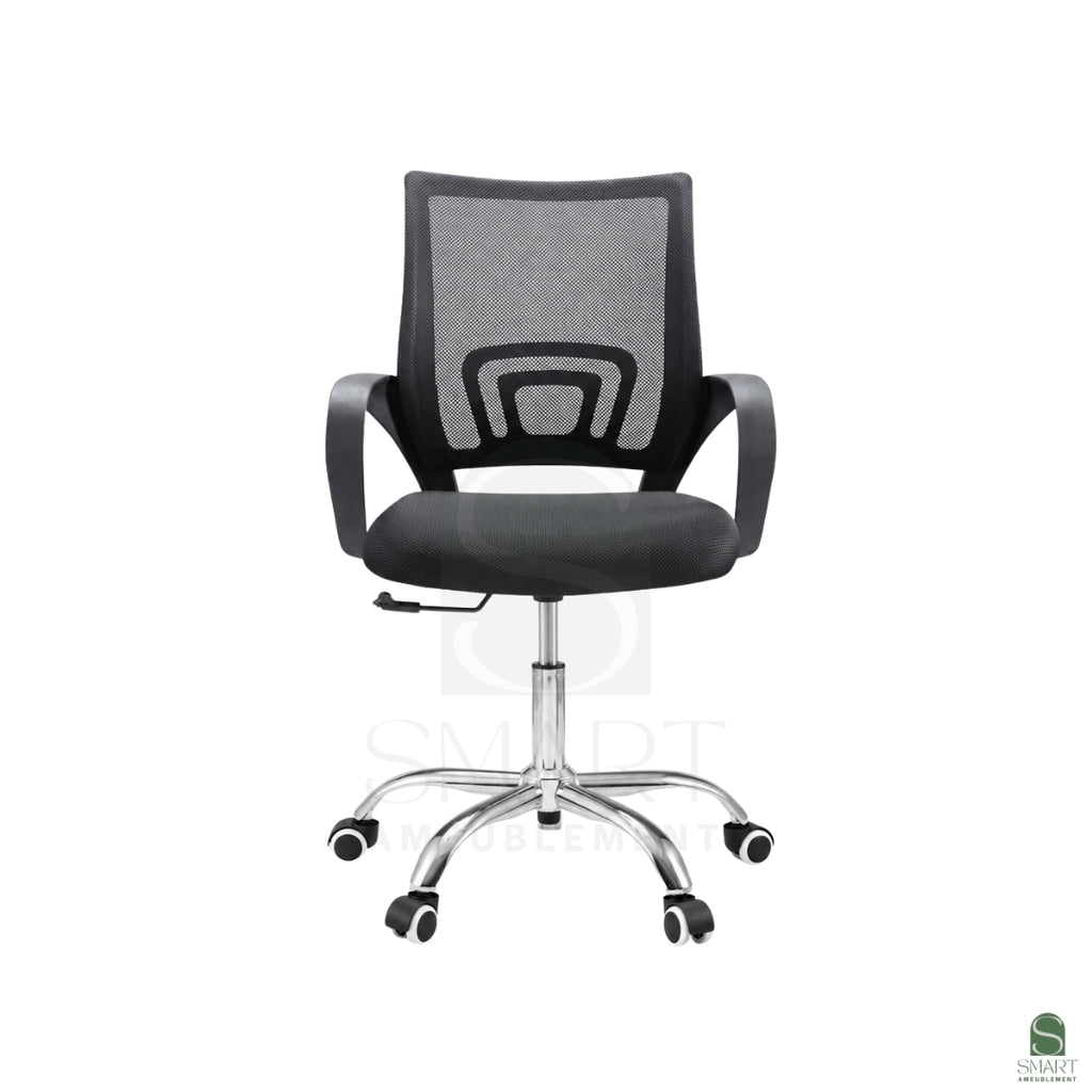 AVERON - Chaise de Bureau Noir