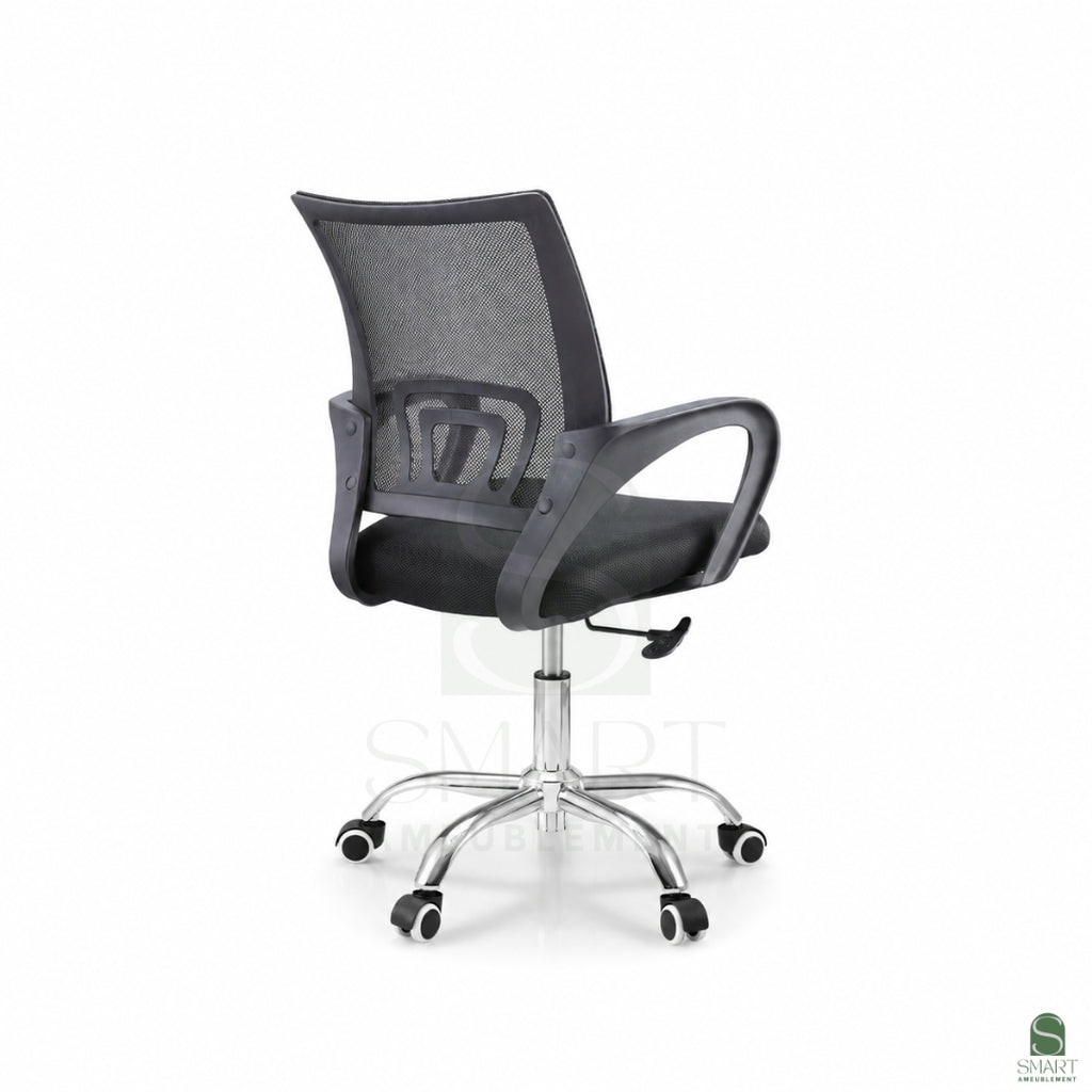 AVERON - Chaise de Bureau Noir