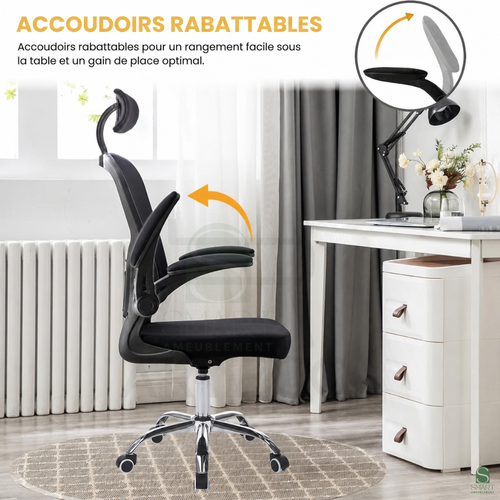 VELION – Fauteuil Exécutif Ergonomique à Confort Premium