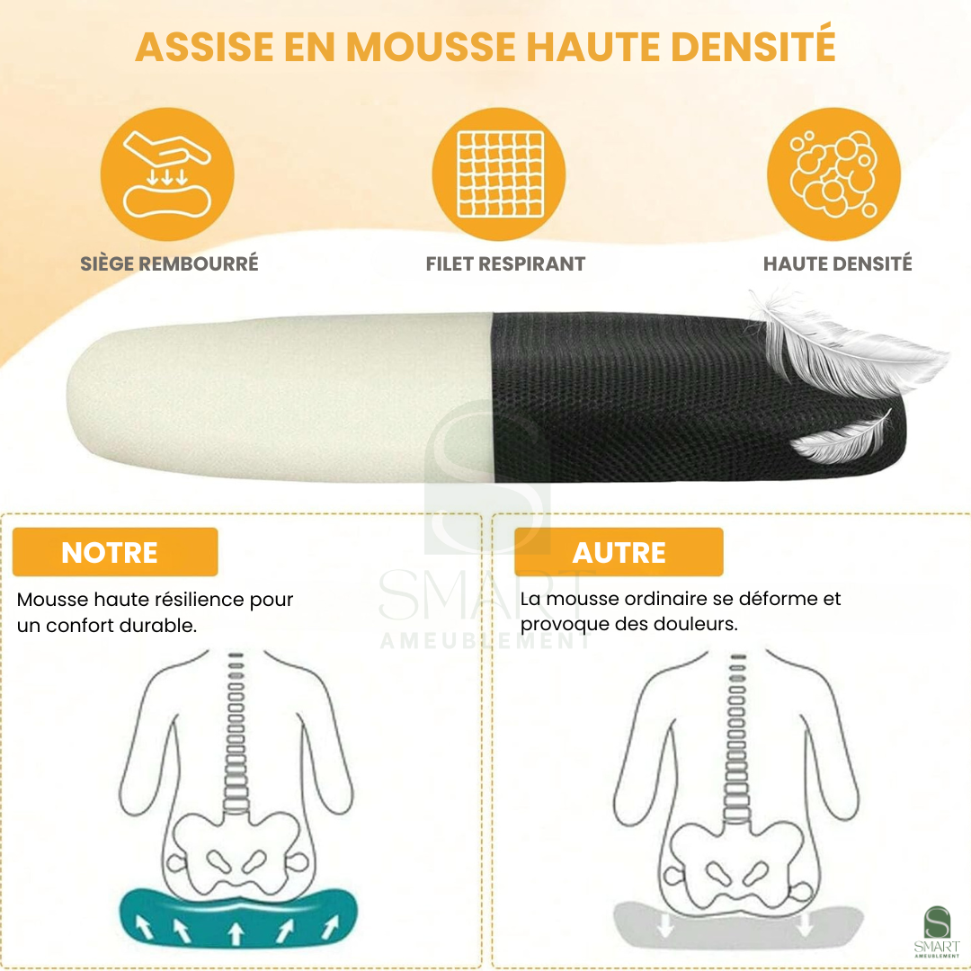 VELION – Fauteuil Exécutif Ergonomique à Confort Premium
